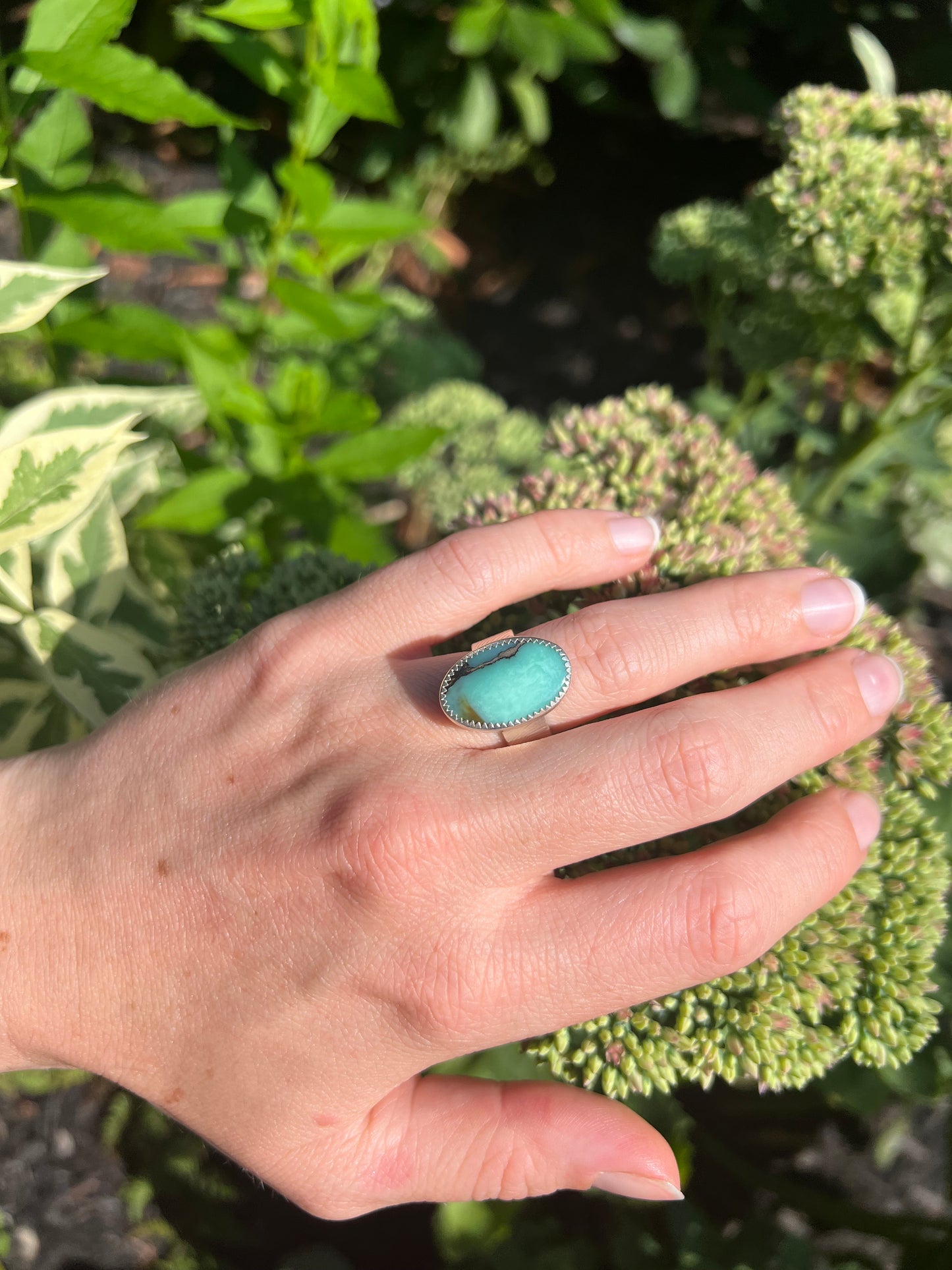 Blooming Bolt Ring - Size 6.25