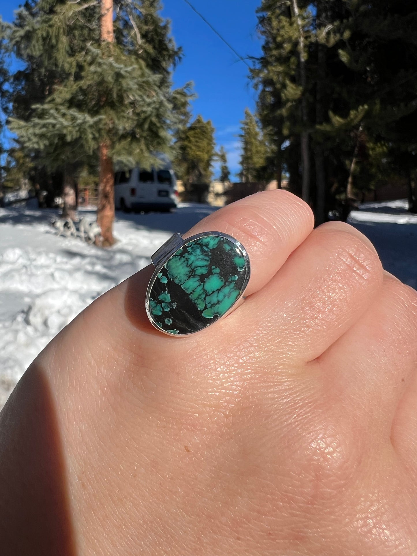 Hubei Turquoise Ring - Size 6.25