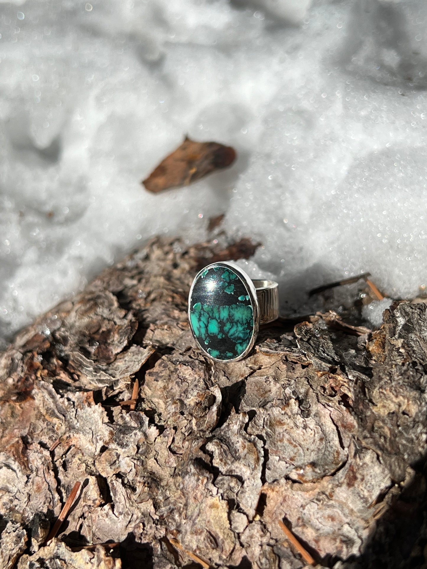 Hubei Turquoise Ring - Size 6.25