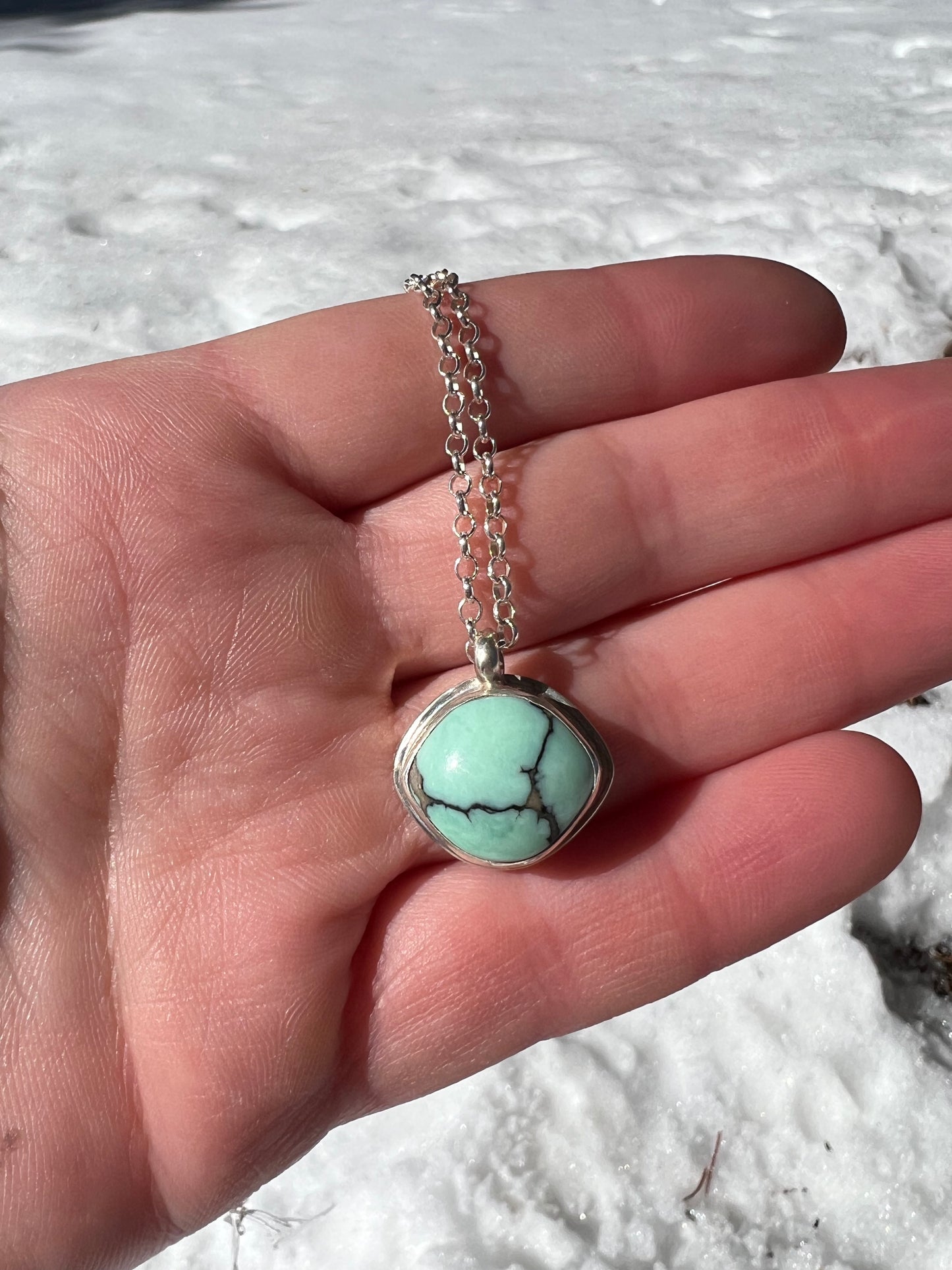 Desert Bloom Variscite Necklace