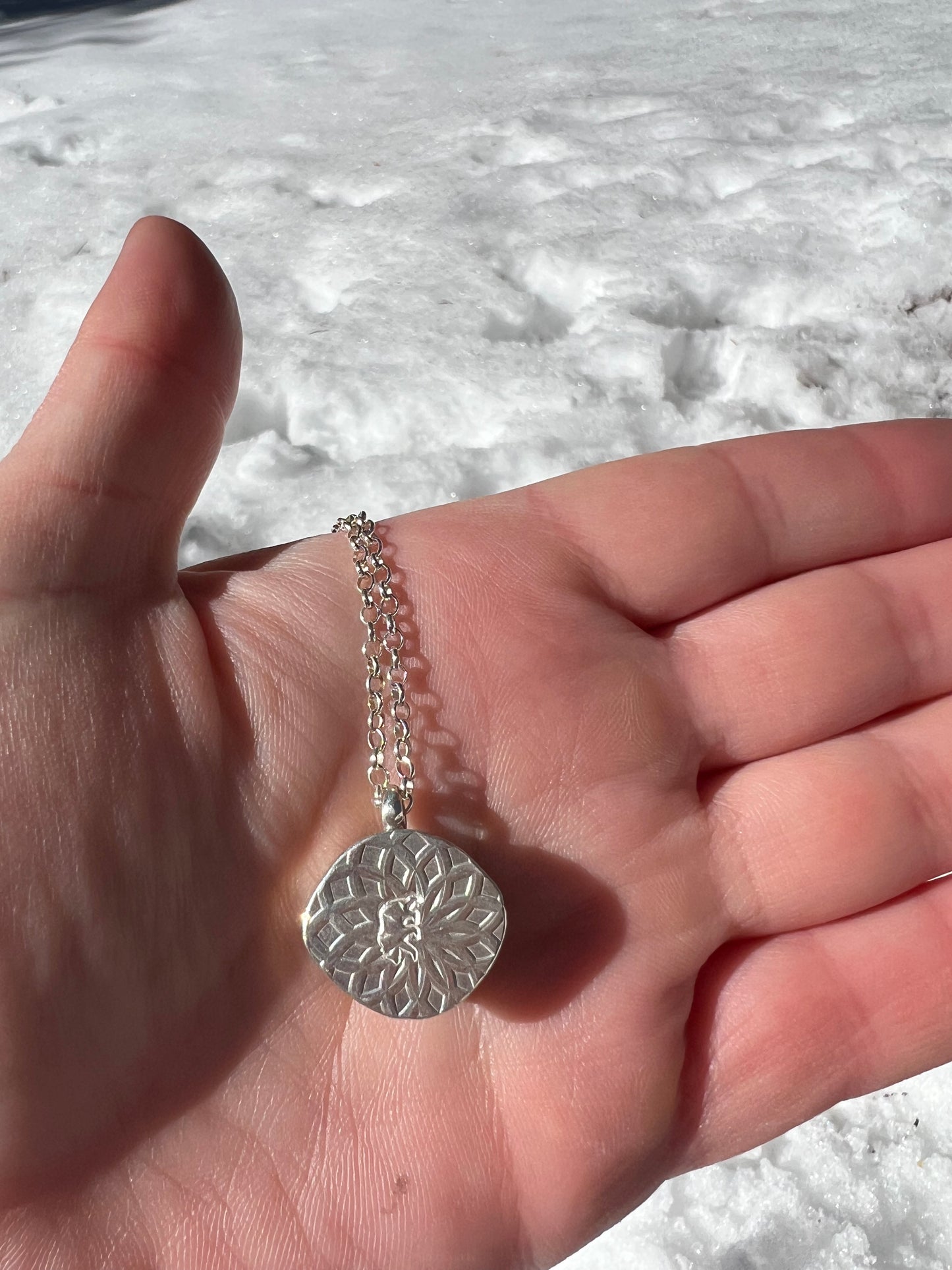 Desert Bloom Variscite Necklace