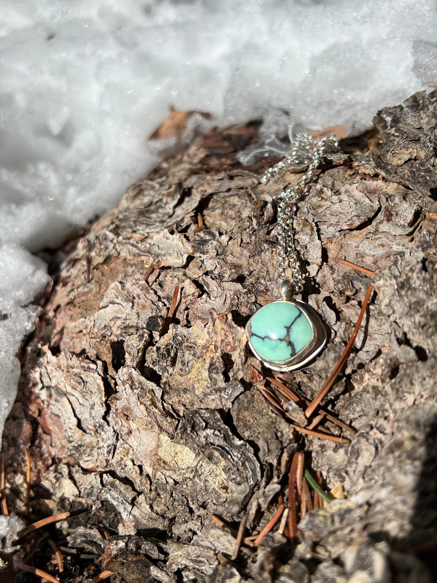 Desert Bloom Variscite Necklace
