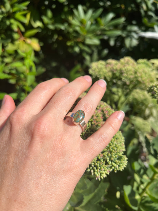 Rising Earth Ring - Size 7.5
