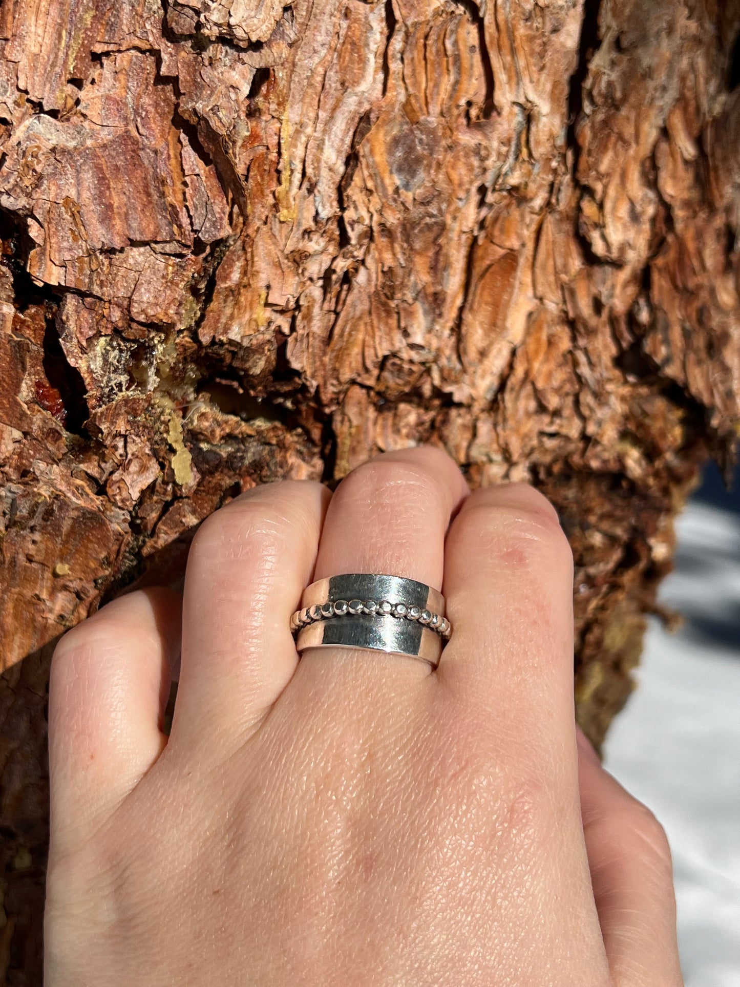 Sterling Silver Ring - Size 8