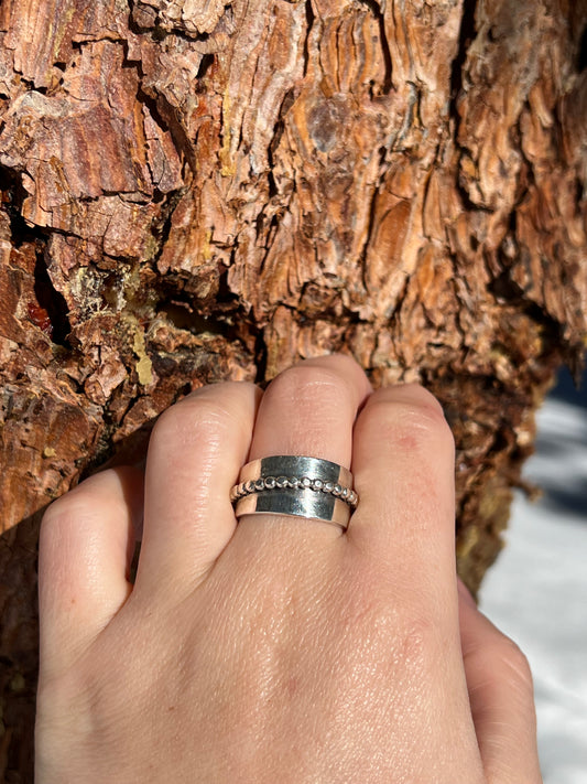 Sterling Silver Ring - Size 8