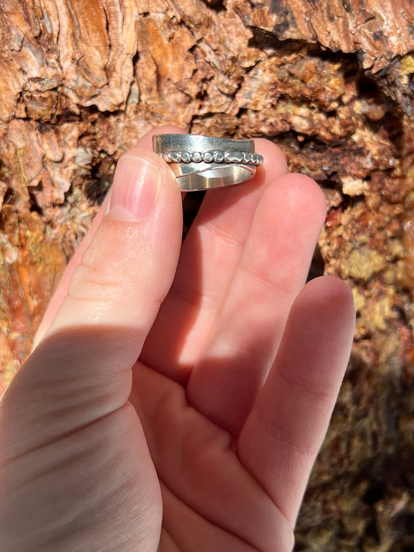 Sterling Silver Ring - Size 8