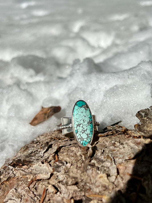 Hubei Turquoise Ring - Size 7.5