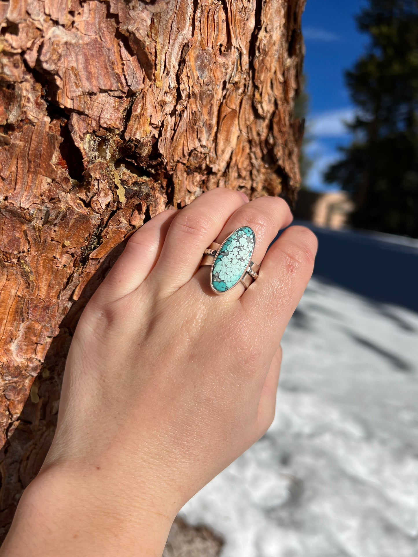 Hubei Turquoise Ring - Size 7.5