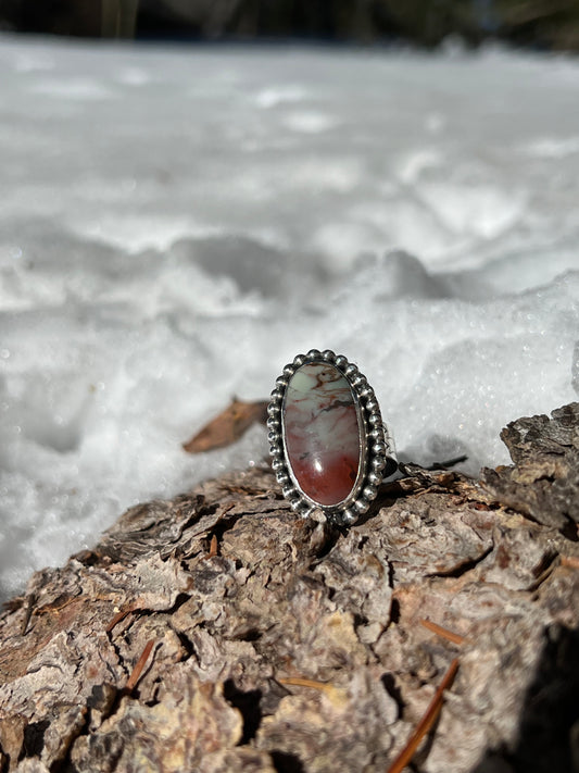 Mescalero Jasper Ring - Size 8