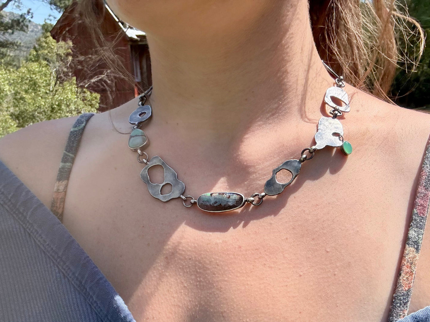 Recycled Sterling Silver Necklace