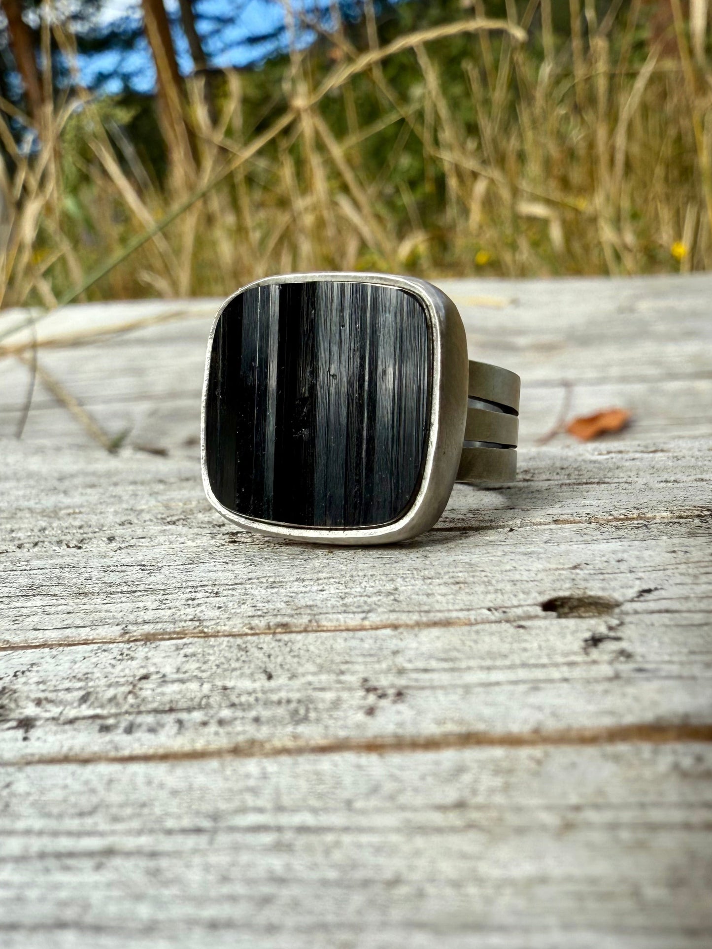 Black Tourmaline Ring