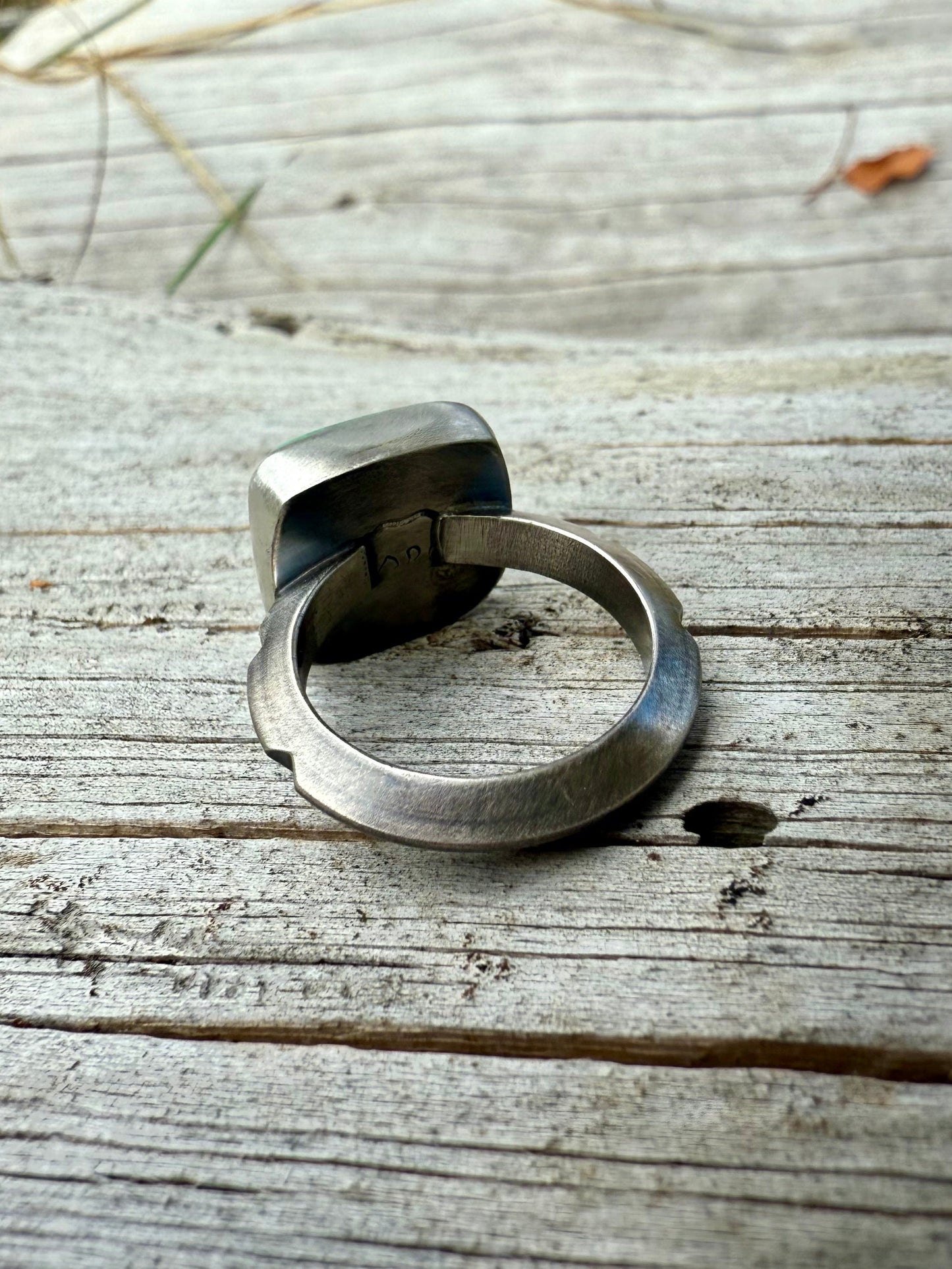 Black Bridge Variscite Ring