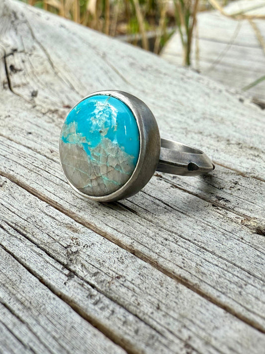 Blue Gem Turquoise Ring