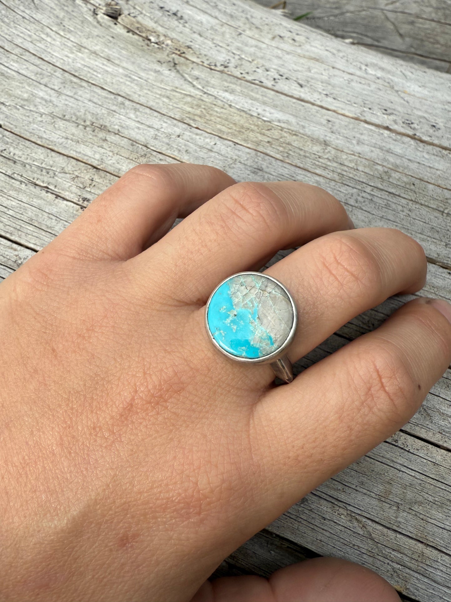 Blue Gem Turquoise Ring
