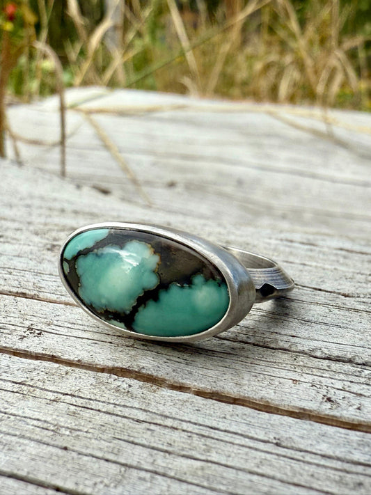 Desert Bloom Variscite Ring
