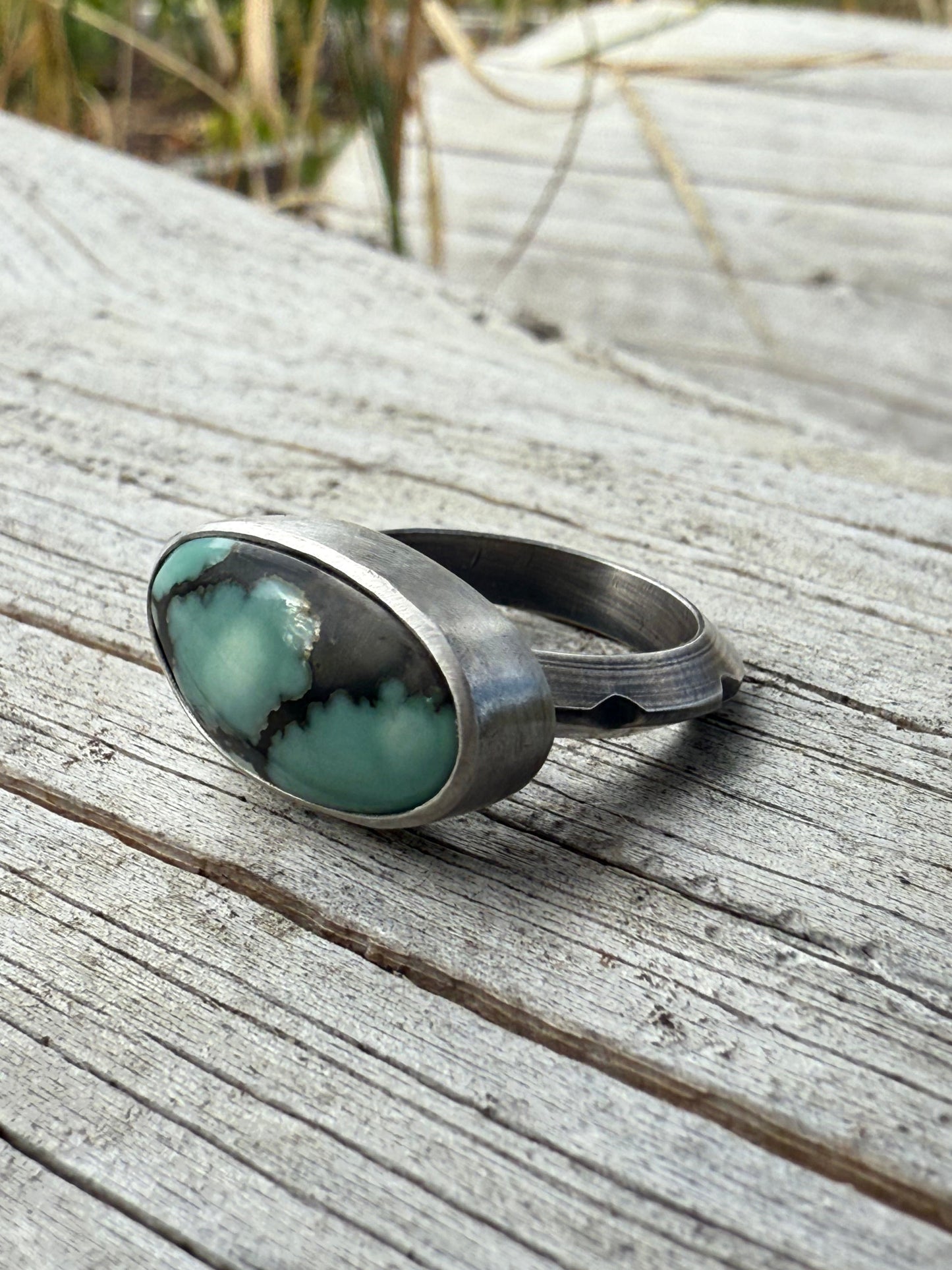 Desert Bloom Variscite Ring