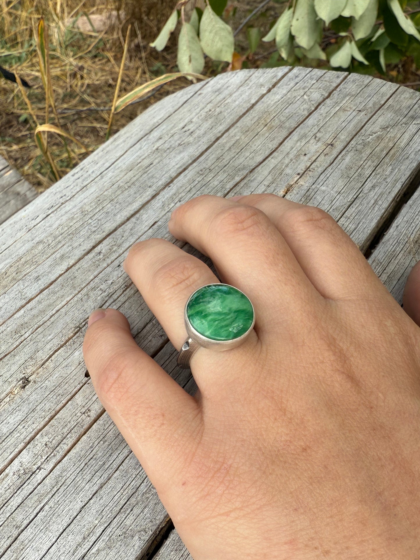 Australian Variscite Ring