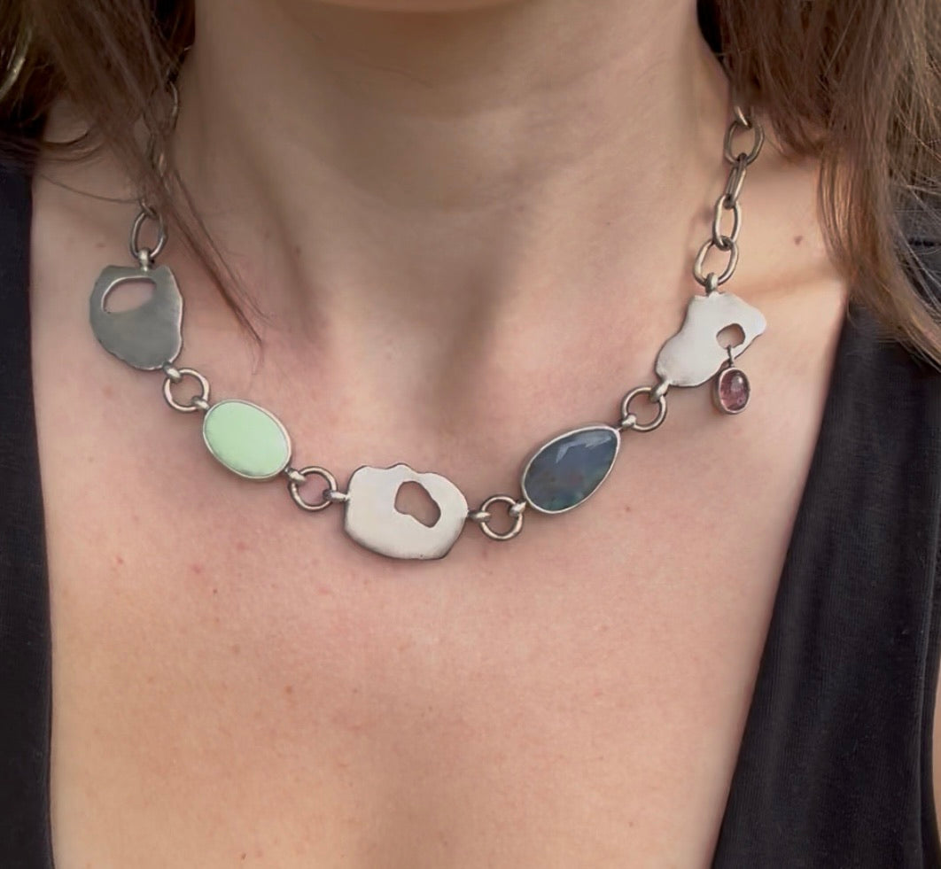 Recycled Sterling Silver Necklace
