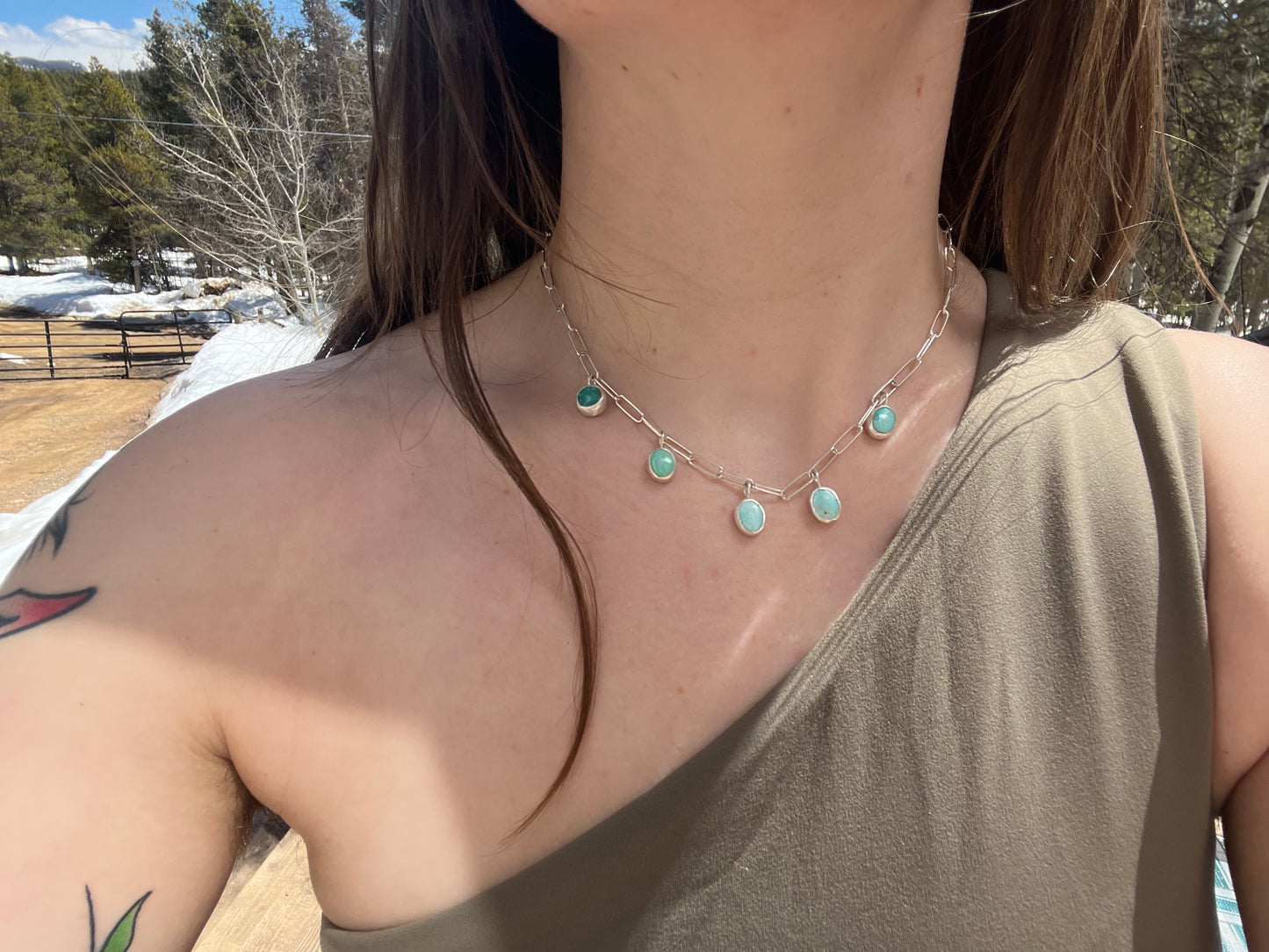 Whitewater Turquoise Necklace