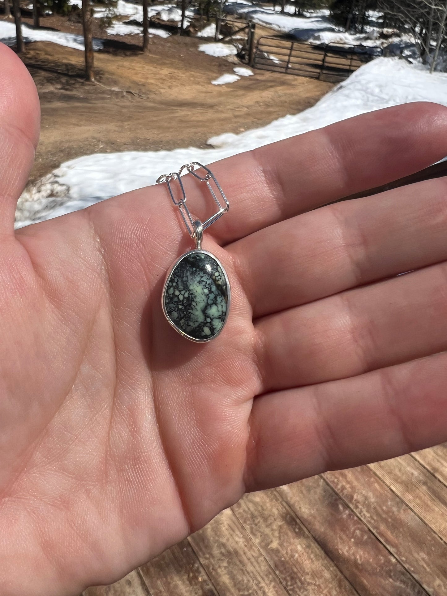 Colina Verde Variscite Necklace