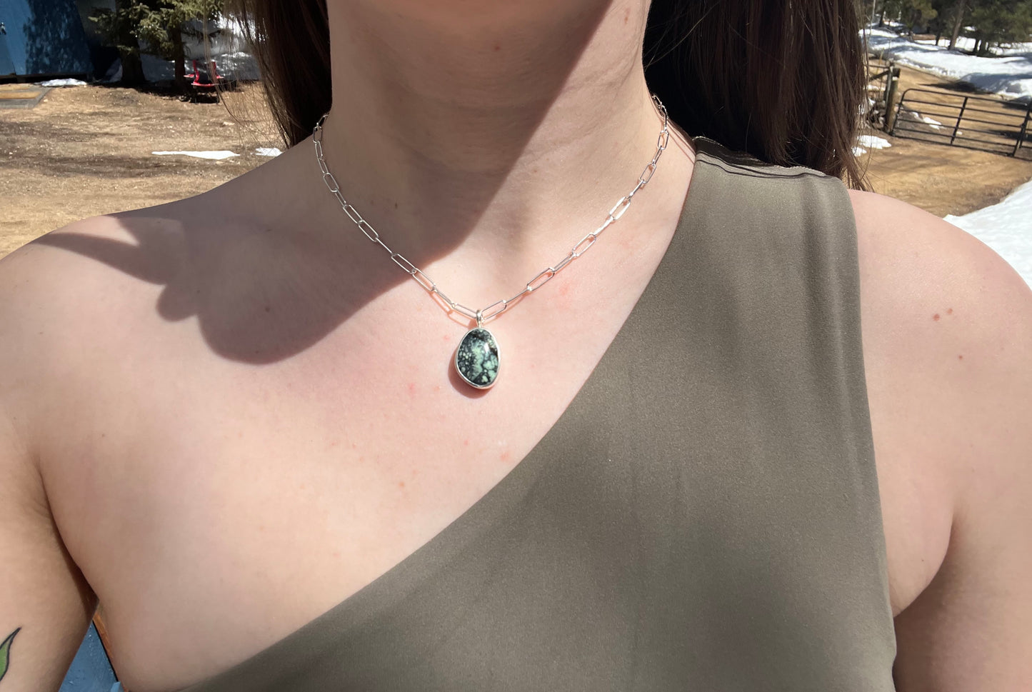 Colina Verde Variscite Necklace