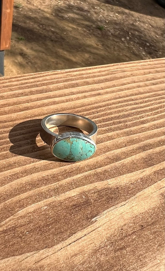 Royston Turquoise Ring - Size 8.5