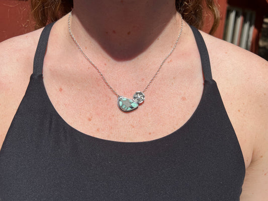 Blue Saguaro Variscite Necklace